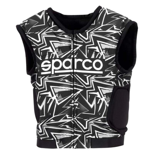 Sparco Vest SJ Pro K-3 XS - BLK/WHT