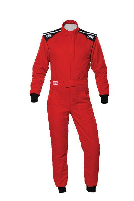 OMP FIRST-S OVERALL NAVY BLUE/CYAN SIZE 60 FIA 8856-2018 + SFI
