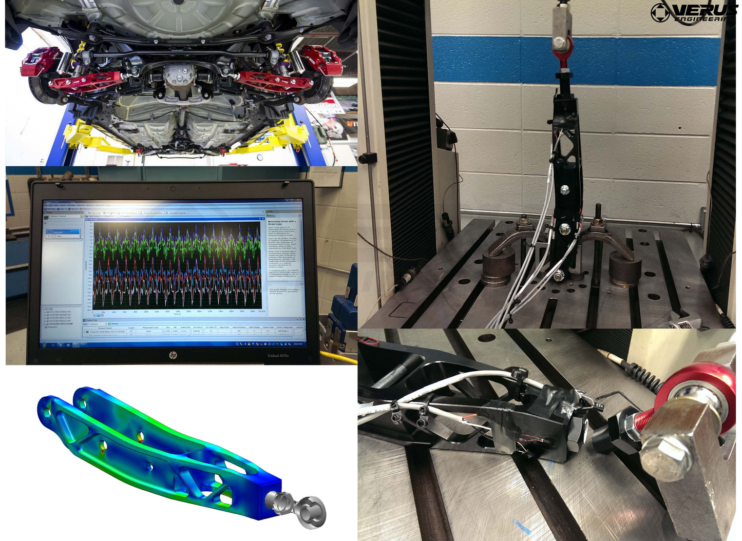 Verus Engineering 7000 Series Rear LCA Kit Polyurethane - Subaru WRX/STI (2008+), BRZ/FRS/GT86/GR86 (2013+)