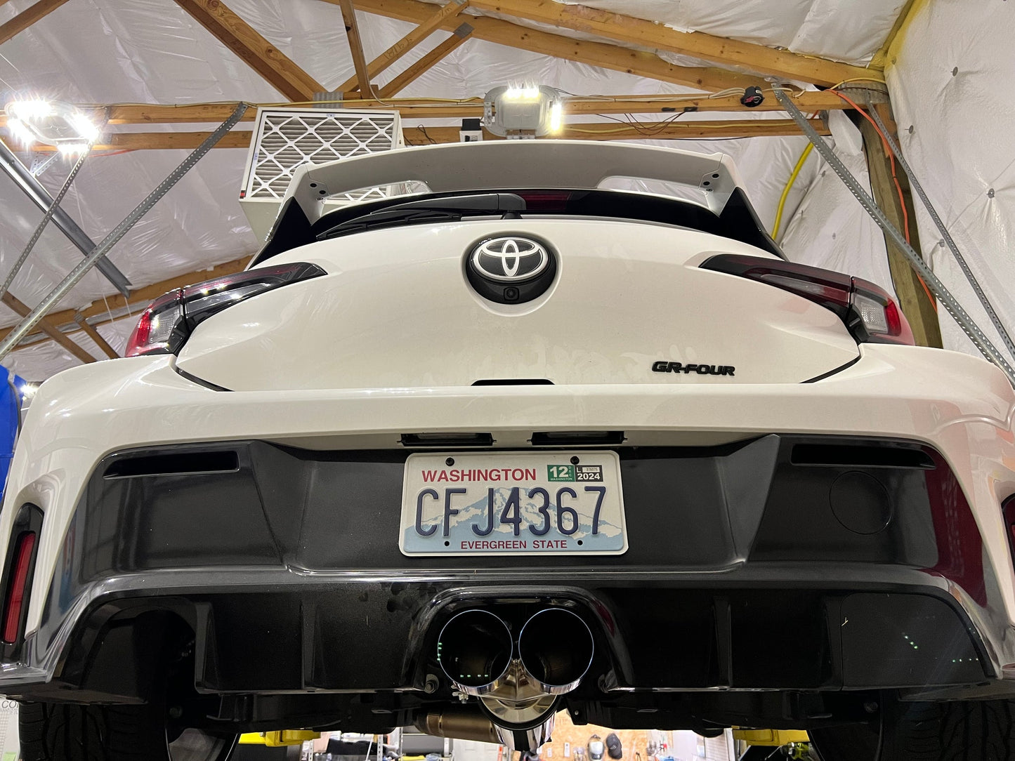 RK Titanium GRC Signature Dual-Tip Center Exit Exhaust