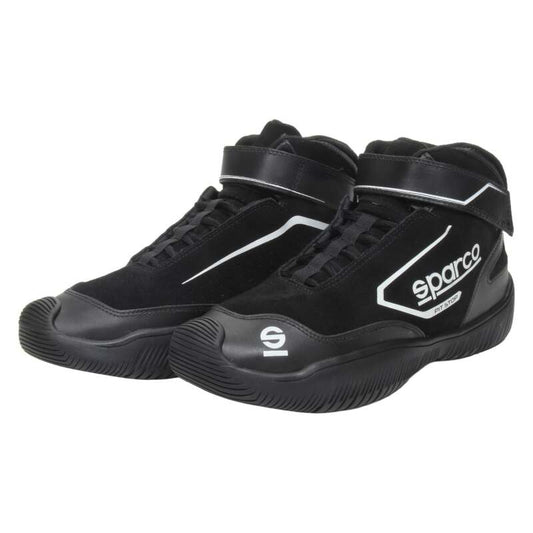 Sparco Shoe Pit Stop 2 Black - Size 9.5