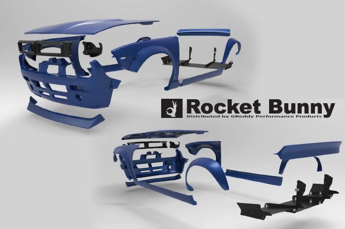 GReddy Pandem 95-98 Nissan 240SX Rocket Bunny S14 V2 Front Lip