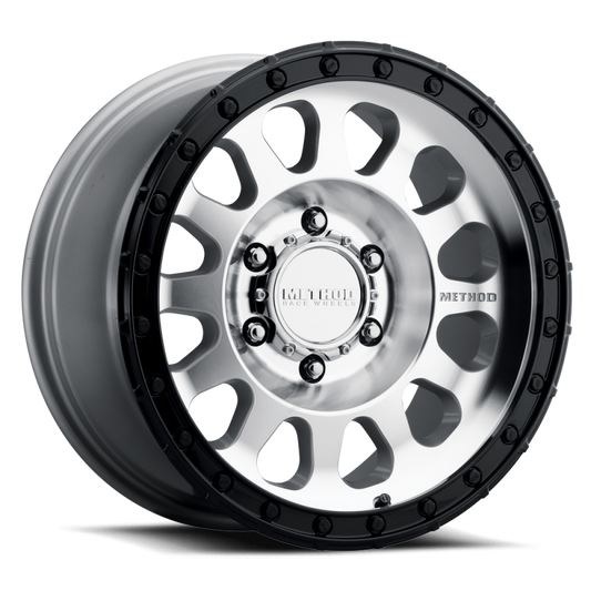 Method MR315 17x8.5 0mm Offset 6x135 87mm CB Machined Wheel - Gloss Black Lip