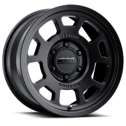 Method MR705 17x8.5 0mm Offset 5x5 71.5mm CB Matte Black Wheel