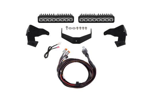 Diode Dynamics Tacoma 2024 Stealth Lightbar SS10 Max White Driving