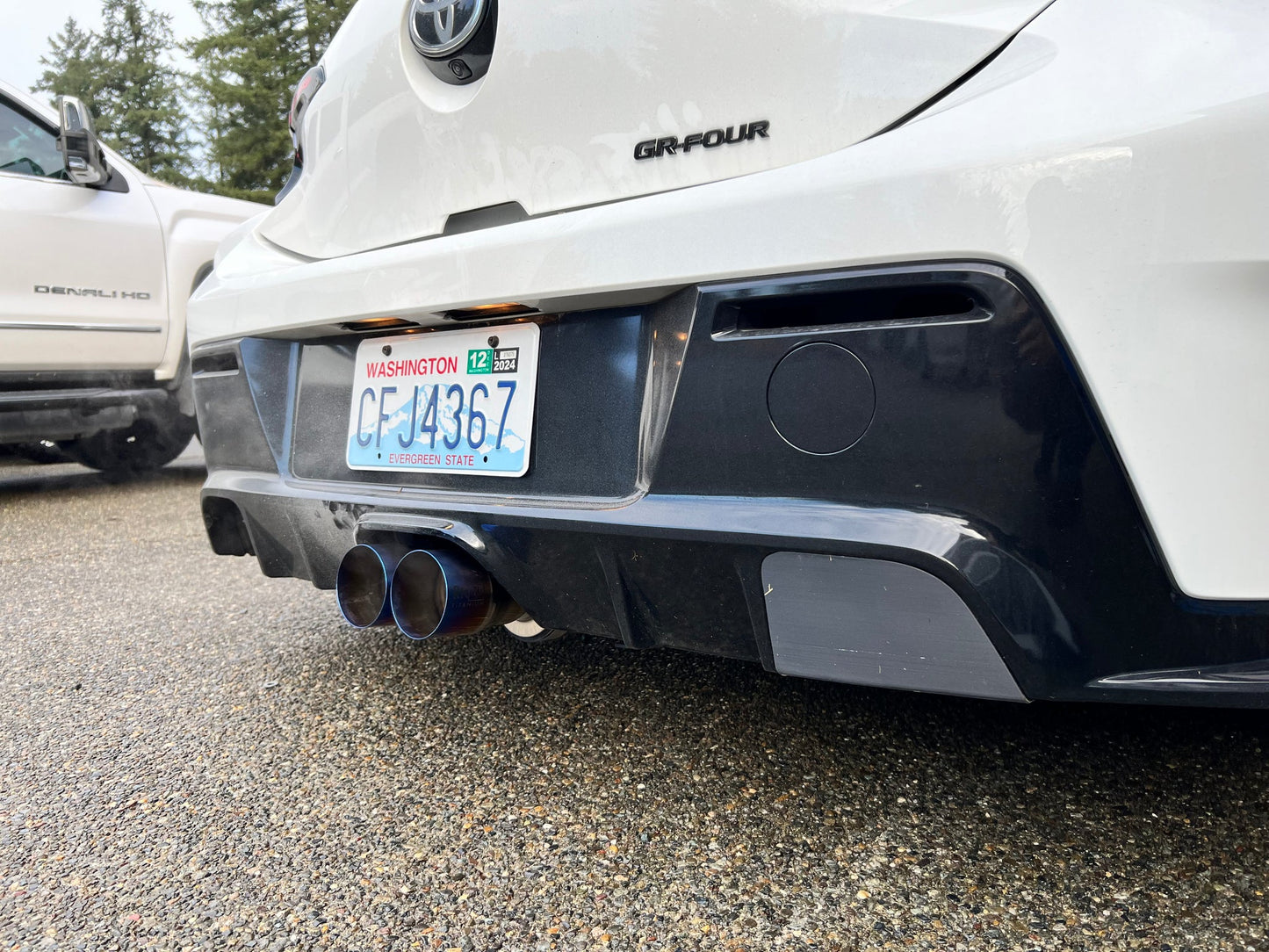 RK Titanium GRC Signature Dual-Tip Center Exit Exhaust