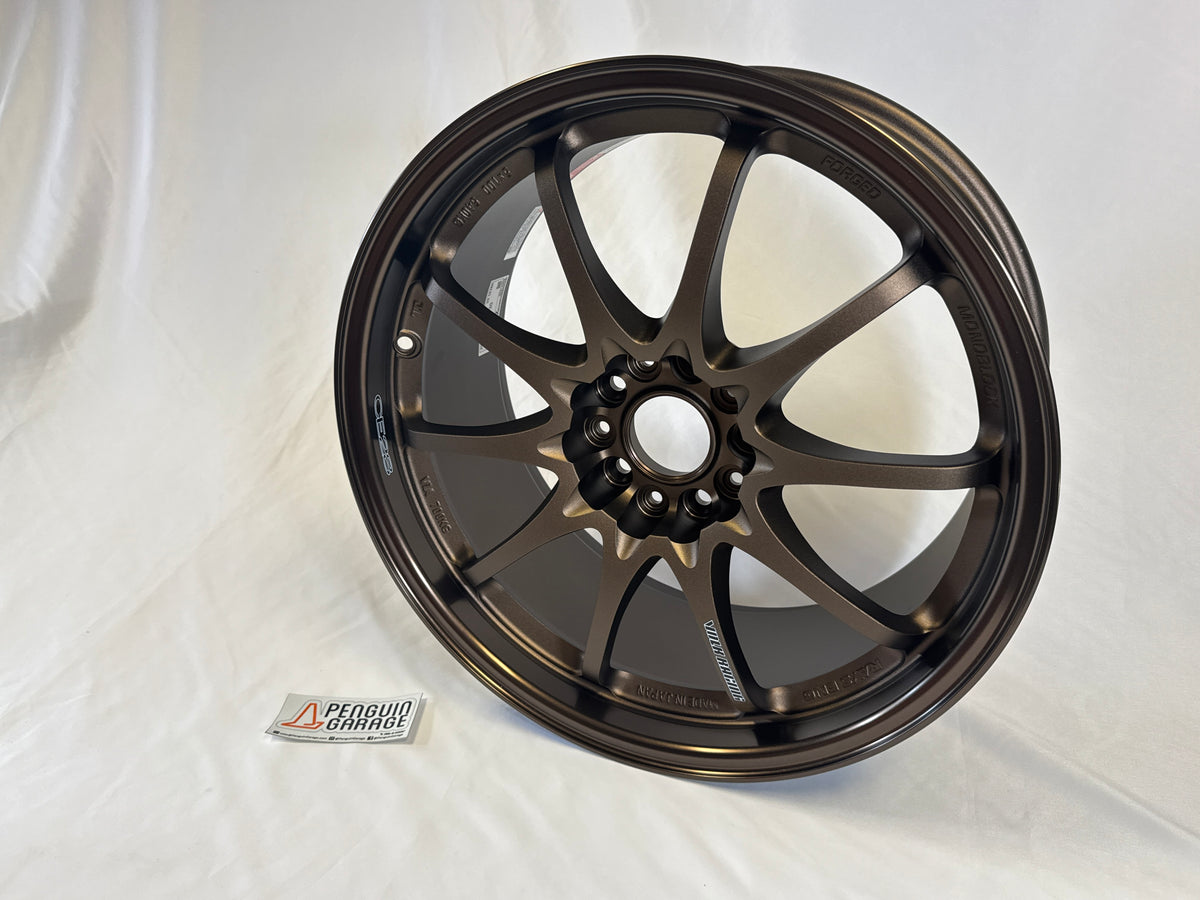 Volk Racing CE28N 18x8.5 +30mm 5x114.3 Almite Bronze Set of 4