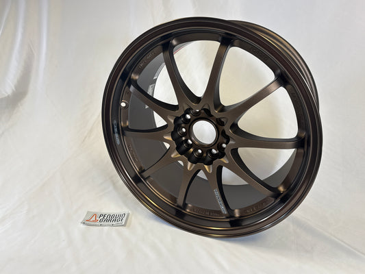 Volk Racing CE28N 18x8.5 +30mm 5x114.3 Almite Bronze Set of 4