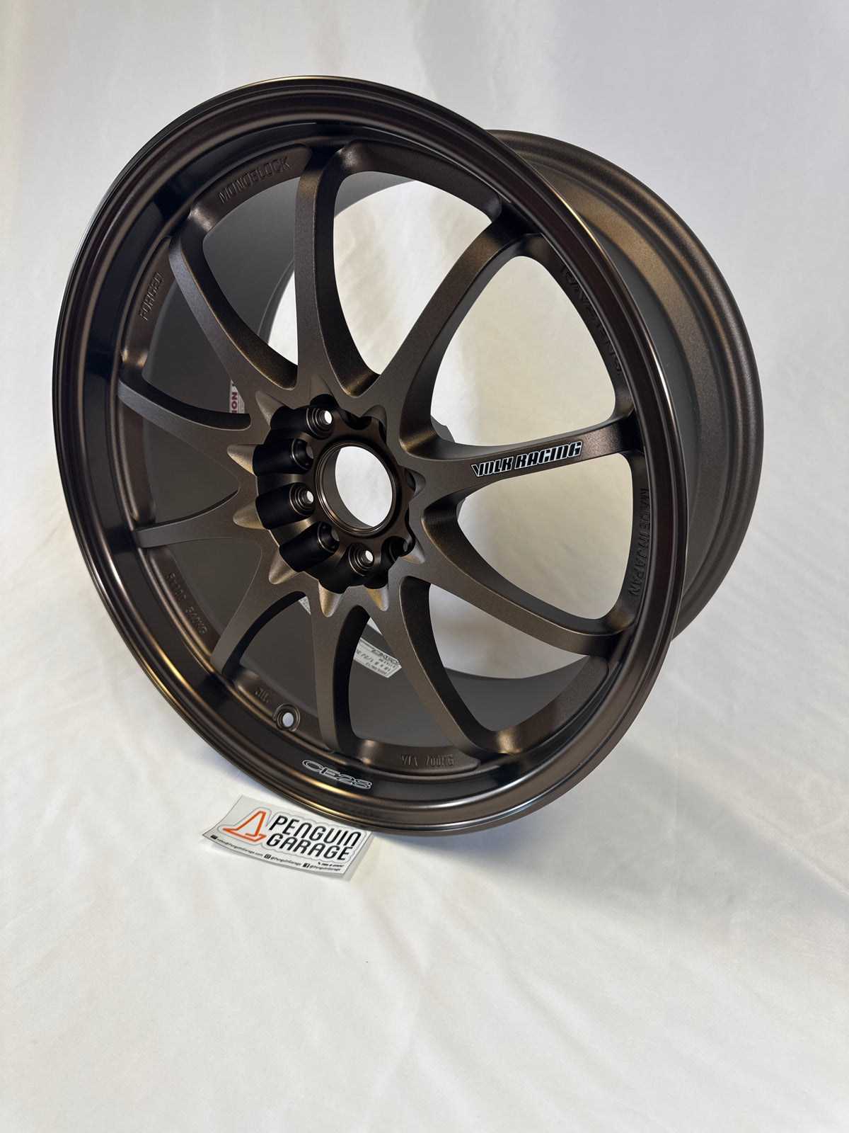 Volk Racing CE28N 18x8.5 +30mm 5x114.3 Almite Bronze Set of 4