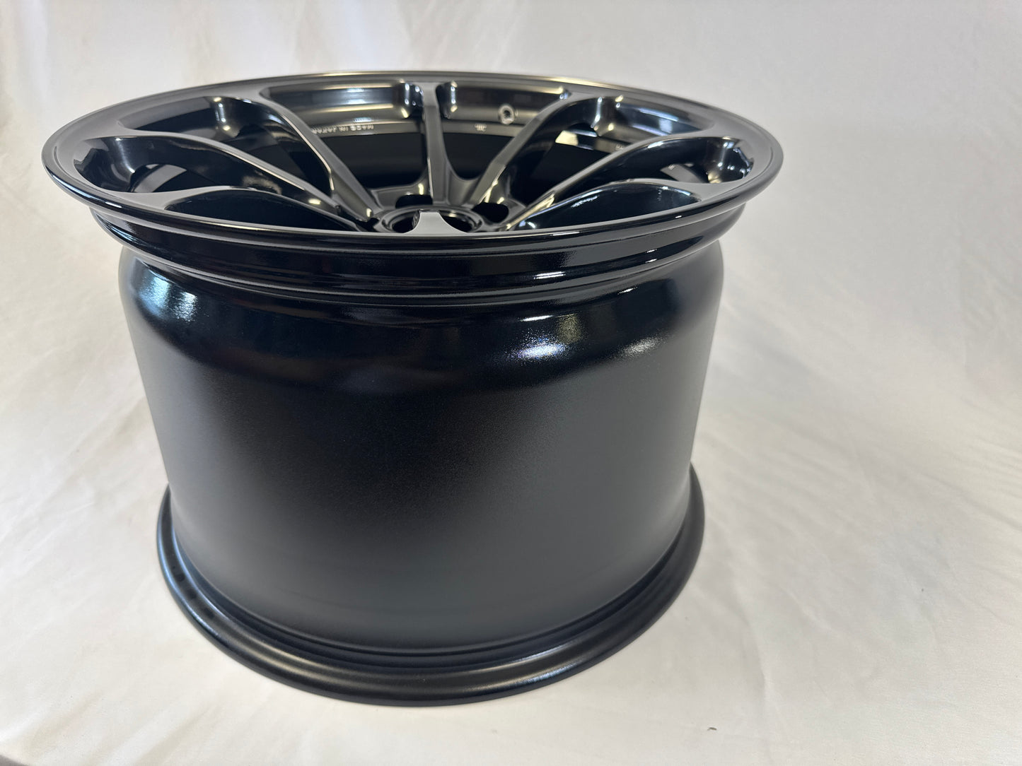 Volk Racing NE24 18x12 +26mm 5x114.3 Shining Black Metal