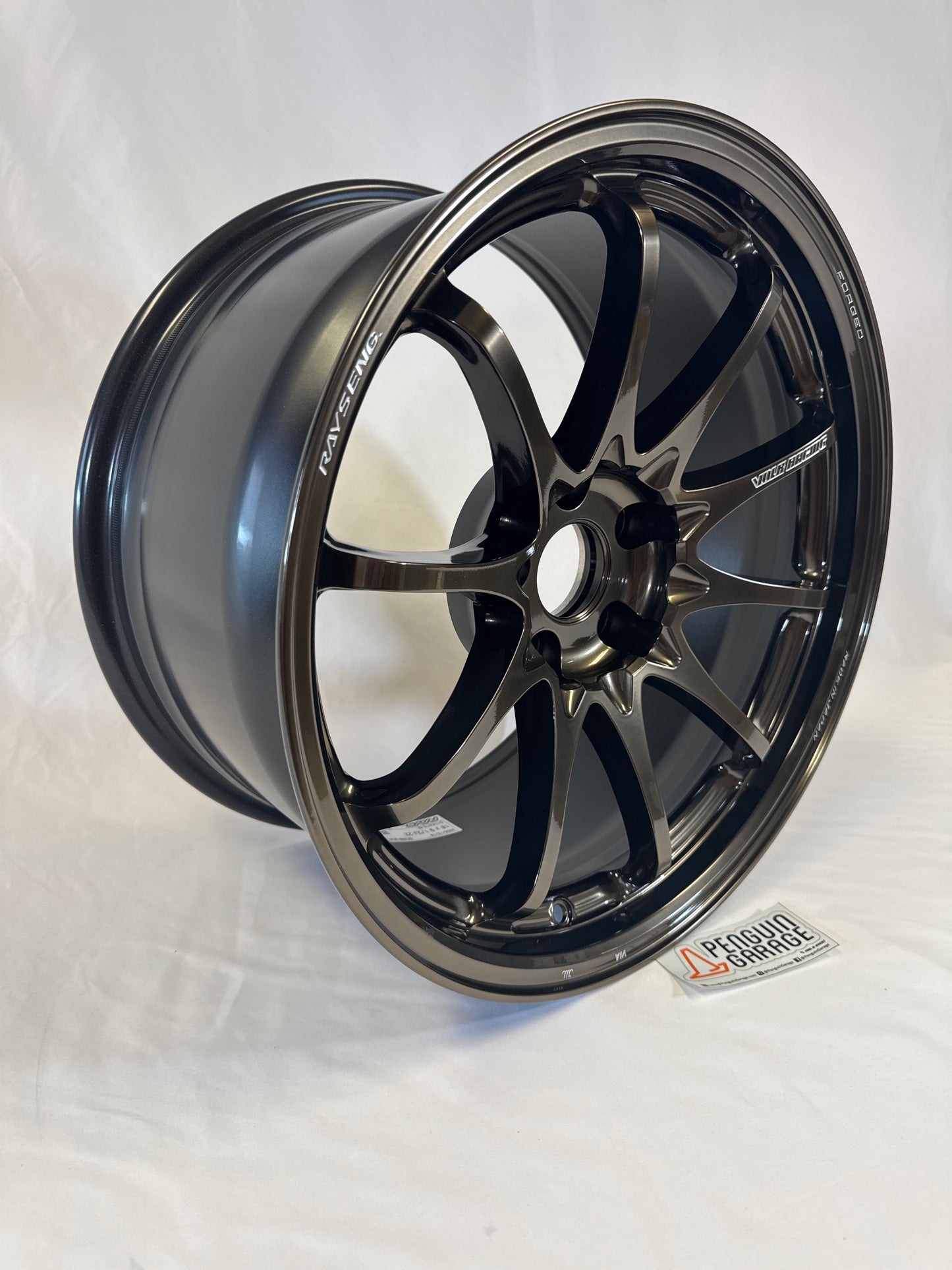 Volk Racing CE28N-Plus 18x9.5 +22mm 5x114.3 Shining Bronze Metal