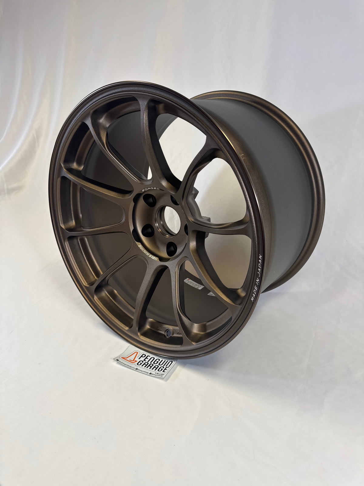 Volk Racing ZE40 18x11 +15mm 5x114.3 Almite Bronze Set of 4
