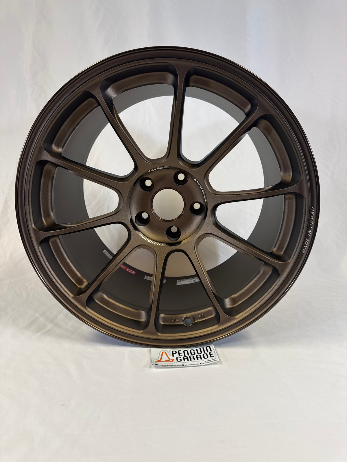 Volk Racing ZE40 18x11 +15mm 5x114.3 Almite Bronze Set of 4