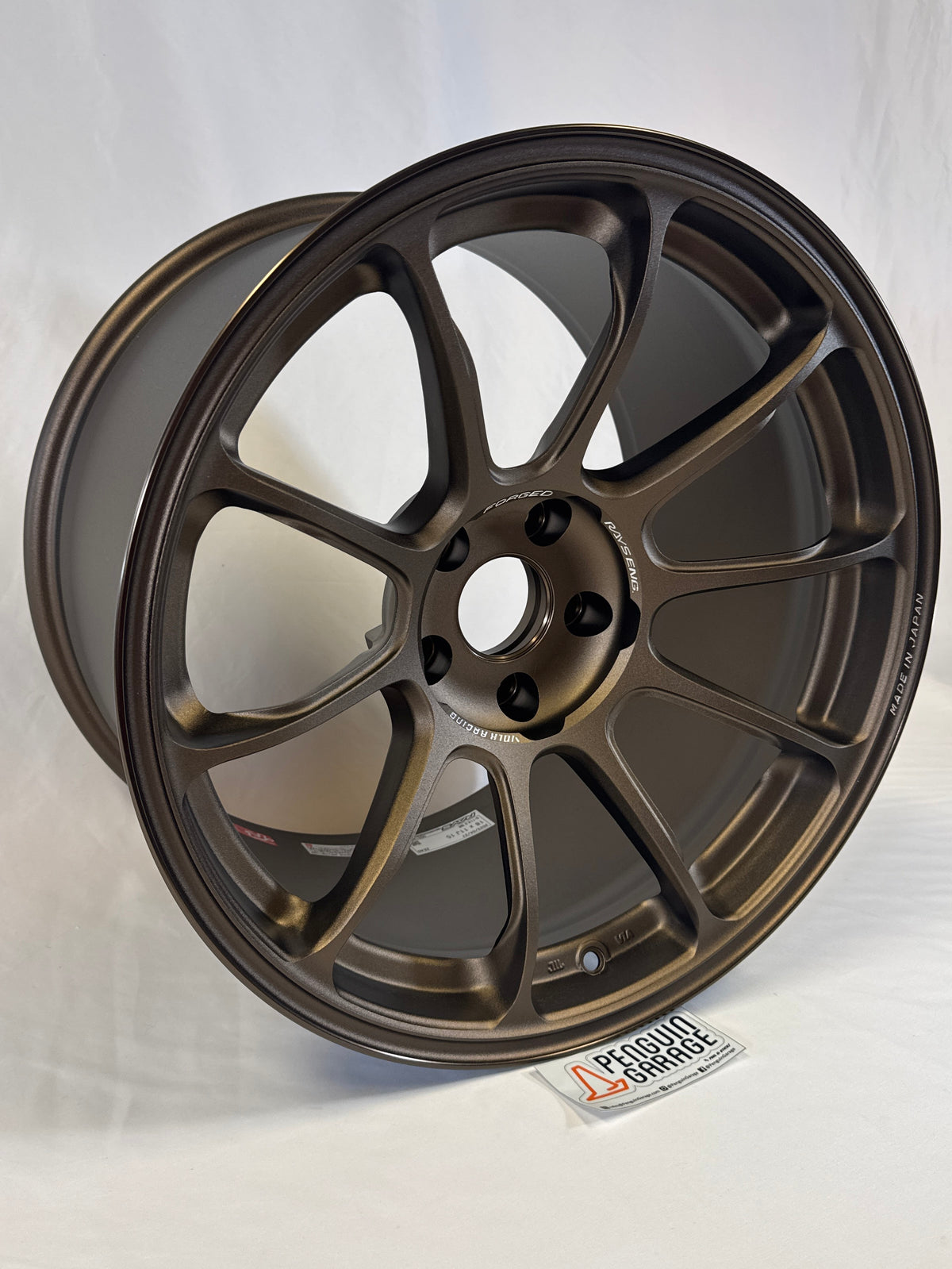 Volk Racing ZE40 18x11 +15mm 5x114.3 Almite Bronze Set of 4