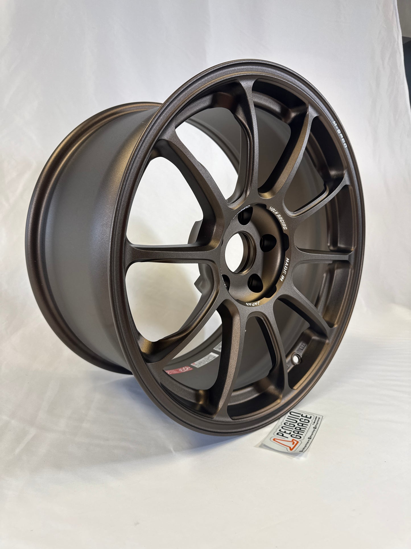 Volk Racing ZE40 M-Spec 18x9.5 +35mm 5x114.3 Almite Bronze