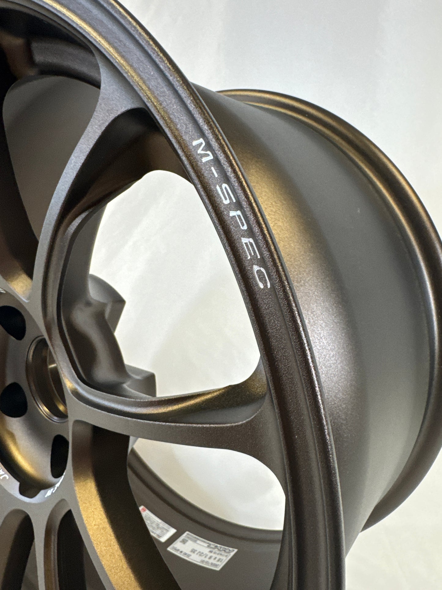 Volk Racing ZE40 M-Spec 18x9.5 +35mm 5x114.3 Almite Bronze