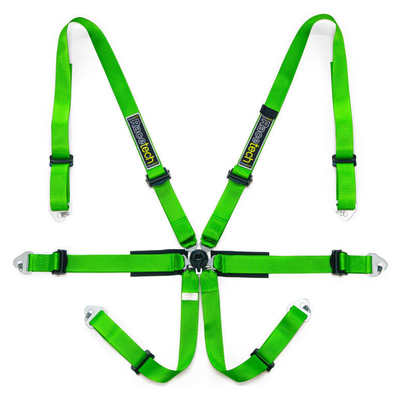 Racetech Pro International 6-Point Harness (Aluminum Adjusters)