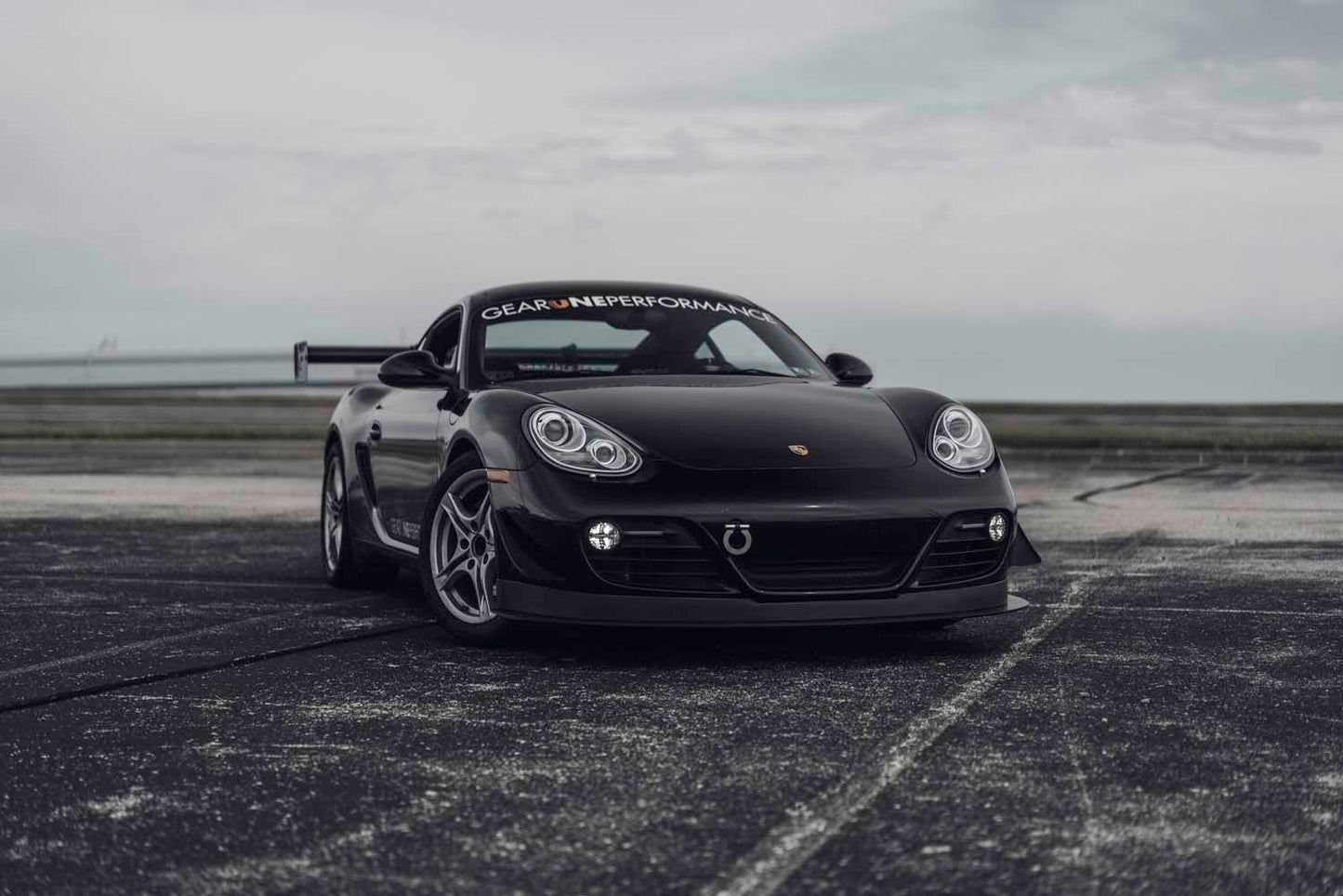 Verus Engineering Rear Wing Kit, Includes Carbon Spoiler - 987 Porsche Cayman