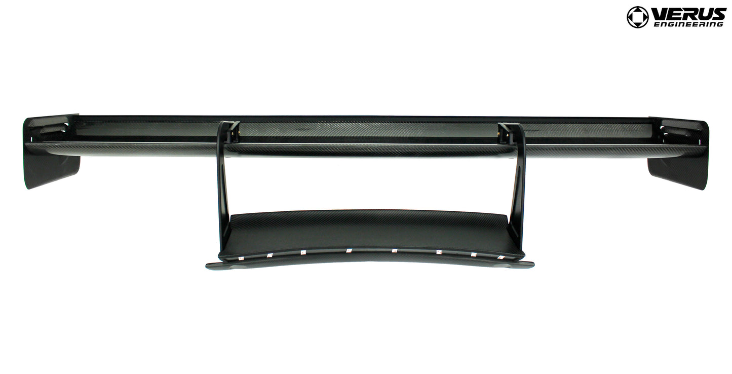 Verus Engineering Rear Wing Kit, Includes Carbon Spoiler - 987 Porsche Cayman
