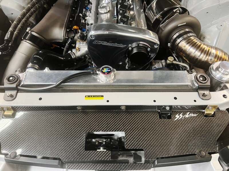 GReddy Nissan Skyline GT-R BCNR33 Radiator Mount Bracket- Black