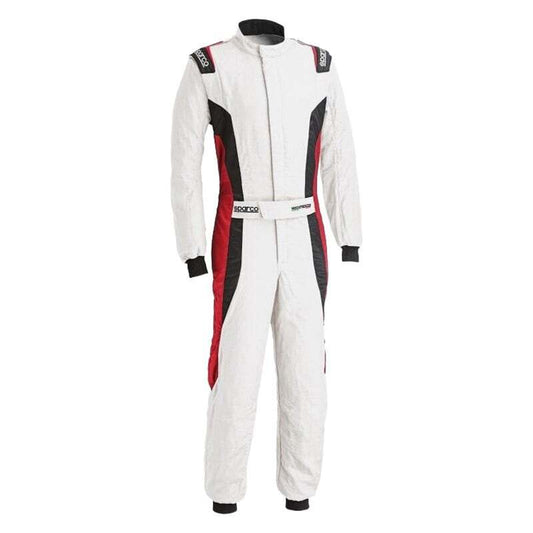 Sparco Suit Victory Pr Boot Cuff 66 WT/RD