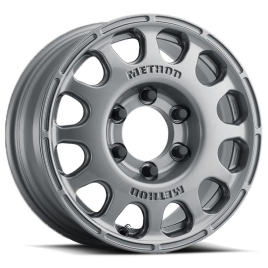 Method MR107 16x7 +25mm Offset 6x5.5 106.25mm CB Gloss Titanium Wheel