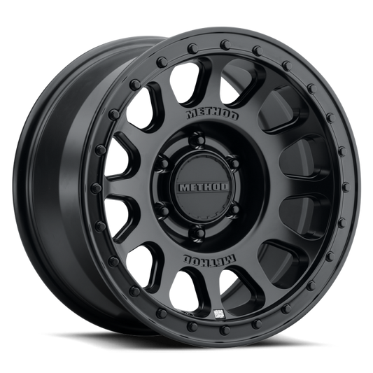 Method MR709 HD Bead Grip 18x 9in / ET12 / 6x5.5 BP / 106.25mm Bore - Black Wheel