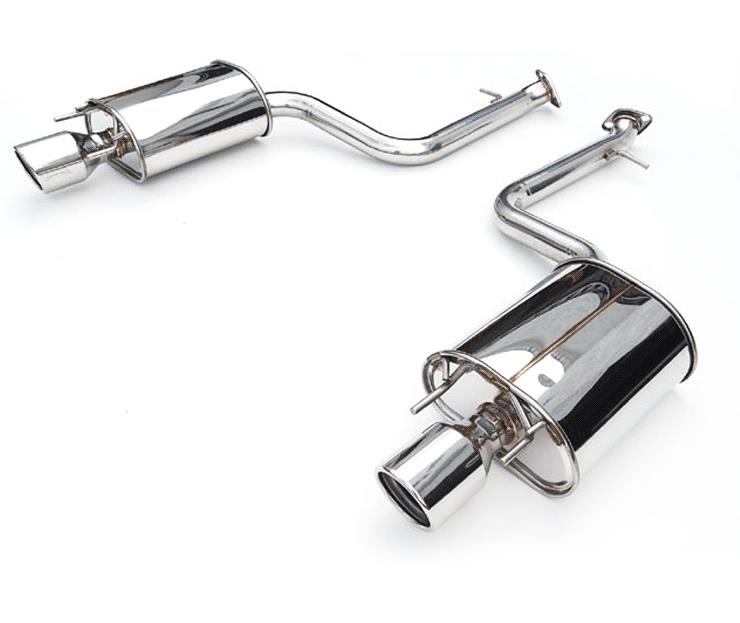 Invidia 05-08 VW Golf GTI Q300 Rolled Titanium Tip Cat-Back Exhaust
