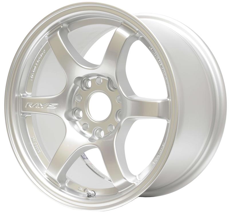 Gram Lights 57DR 15x8.0 +35 4x100 Sunlight Silver Wheel
