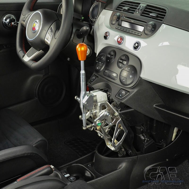 CAE Ultra Shifter for Fiat 500 Abarth Black Anodized