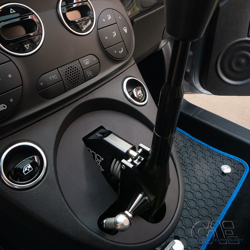 CAE Ultra Shifter for Fiat 500 Abarth Black Anodized