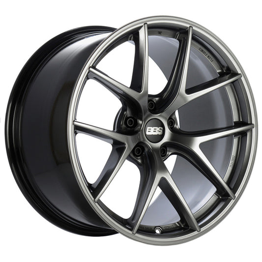 BBS Unlimited CI-R 20x8.5 ET65.5 (Face 0) Gloss Diamond Black Wheel