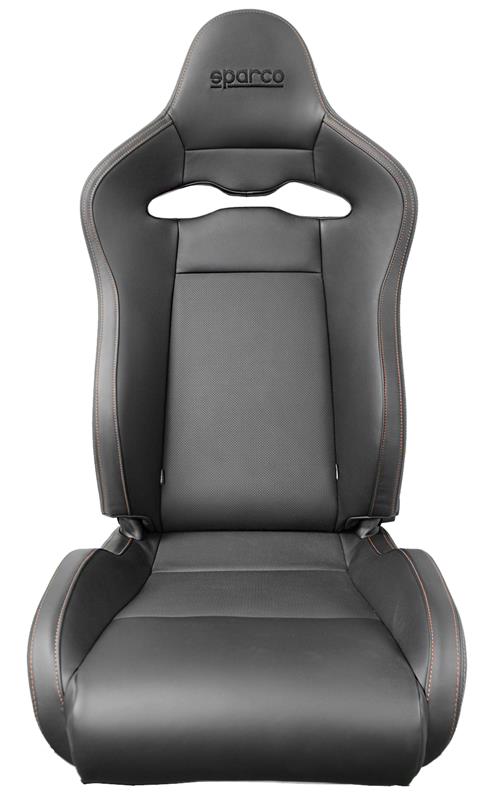Sparco Seat SPX Special Edition Black/Grey w/ Matte Carbon Shell - Left