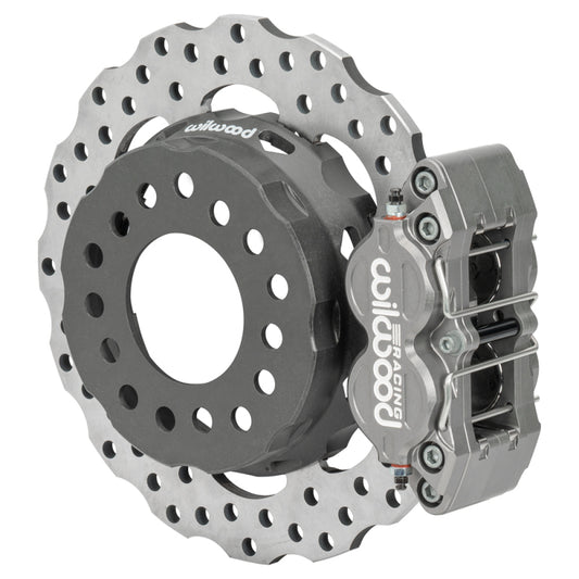 Wilwood Big Ford New Style Dynapro SA Lug Drive Dynamic Single Rear Drag Brake Kit- 2.50 Offset