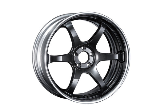 SSR Reiner Type-6R 18x9.0 +30mm Offset 5x100 Flat Gunmetal Wheel (S/O - NO CANCEL)