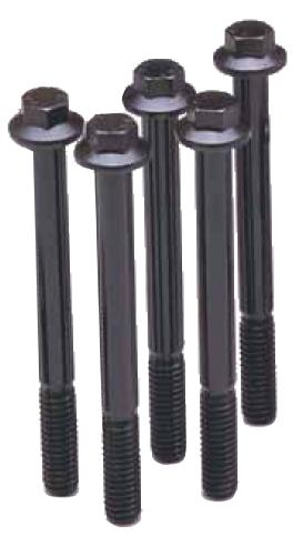 ARP 3/8-24 x 4.750 hex black oxide bolts