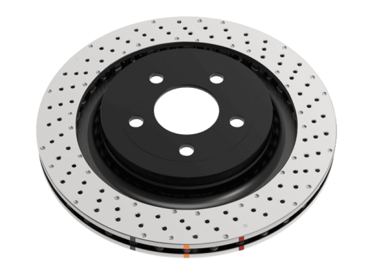DBA 2005 Chrysler Crossfire SRT-6 Rear 4000 Series Drilled Rotor