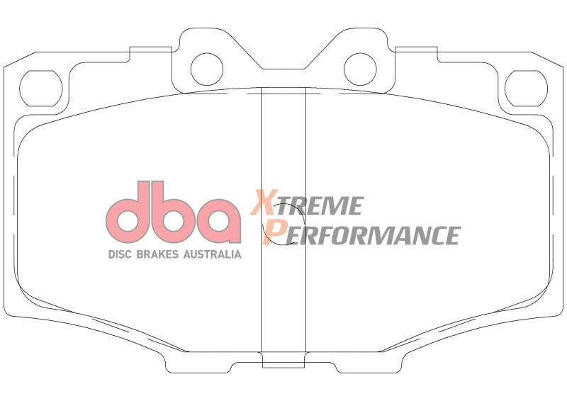DBA 83-90 Toyota Land Cruiser XP Performance Front Brake Pads - Front