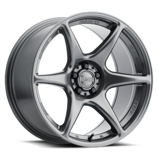 Kansei K11G Tandem 19x9.5in / 5x114.3 BP / 22mm Offset / 73.1mm Bore - Gunmetal Wheel