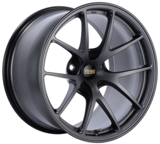 BBS RI-A 19x9 5x130 ET50 CB71.6 Matte Graphite Wheel -82mm PFS/Clip Required