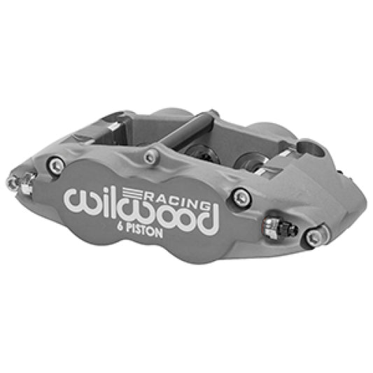 Wilwood Caliper-FNSL6R-RH-Anodized 1.62/1.12/1.12in Pistons 1.10 Disc
