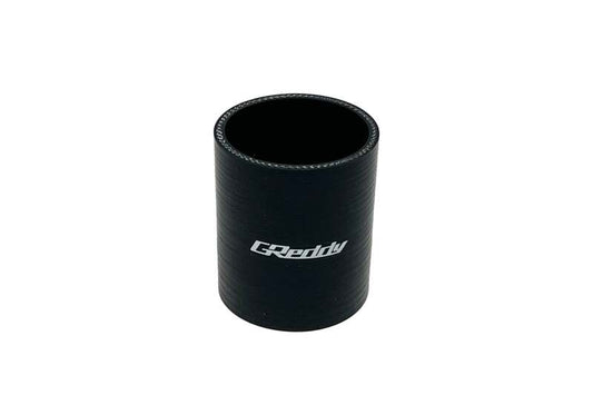 GReddy 50mm x 70mm Silicone Straight Hose - Black