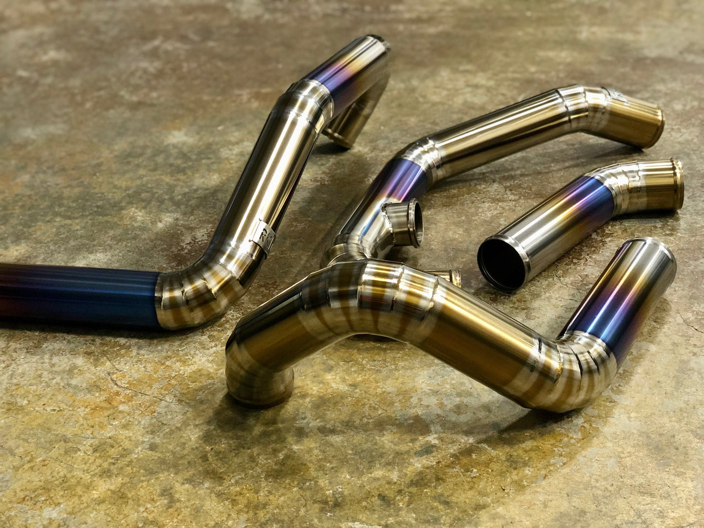 PWR Intercooler & RK Titanium Intercooler Piping & Intake Combo 2015-2021 Subaru WRX STI