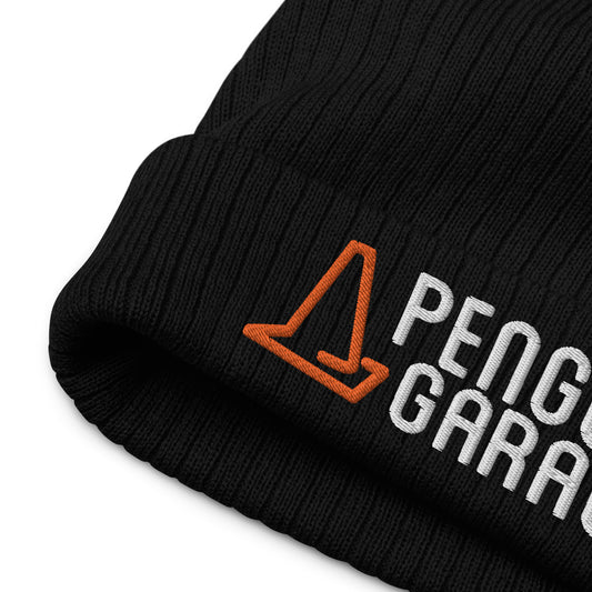 Penguin Garage Ribbed knit beanie