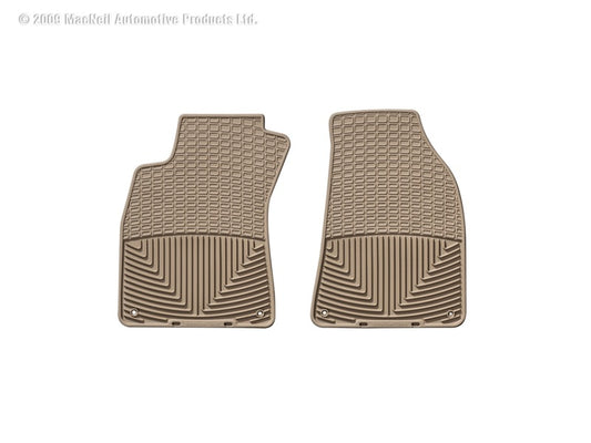 WeatherTech 95-04 Audi A6 Sedan Front Rubber Mats - Tan