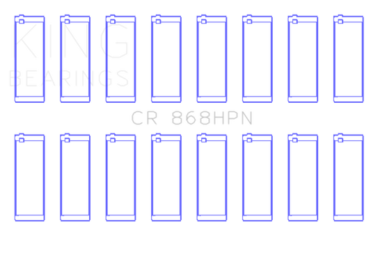 King Ford Prod V8 4.6L/5.4L Performance Rod Bearing Set - Size STD