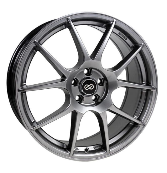 Enkei YS5 18x8 5x100 45mm offset 72.6mm Bore Hyper Black