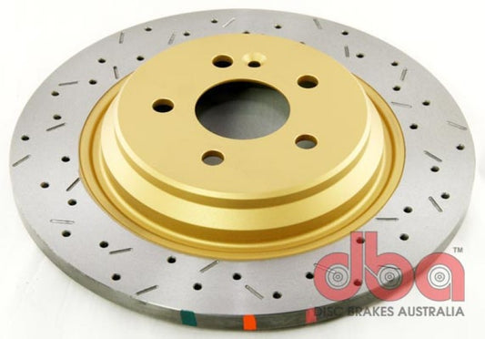 DBA 00-01 Mercedes-Benz ML430 163.172 Rear 4000 Series Drilled & Slotted Rotor