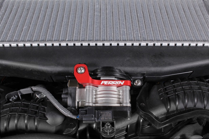 PERRIN 2022+ Subaru WRX/19-23 Ascent/Legacy/Outback Top Mount Intercooler Bracket - Red