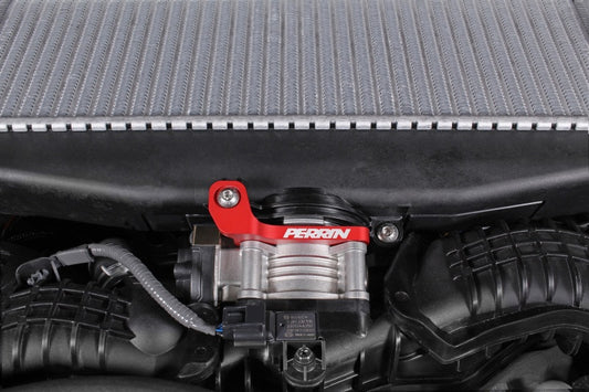 PERRIN 2022+ Subaru WRX/19-23 Ascent/Legacy/Outback Top Mount Intercooler Bracket - Red